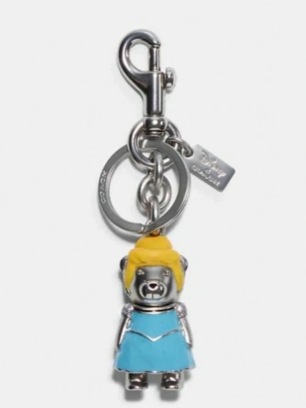 Disney x Coach Cinderella Bear Bag Charm (Style No. C0266) - Like New